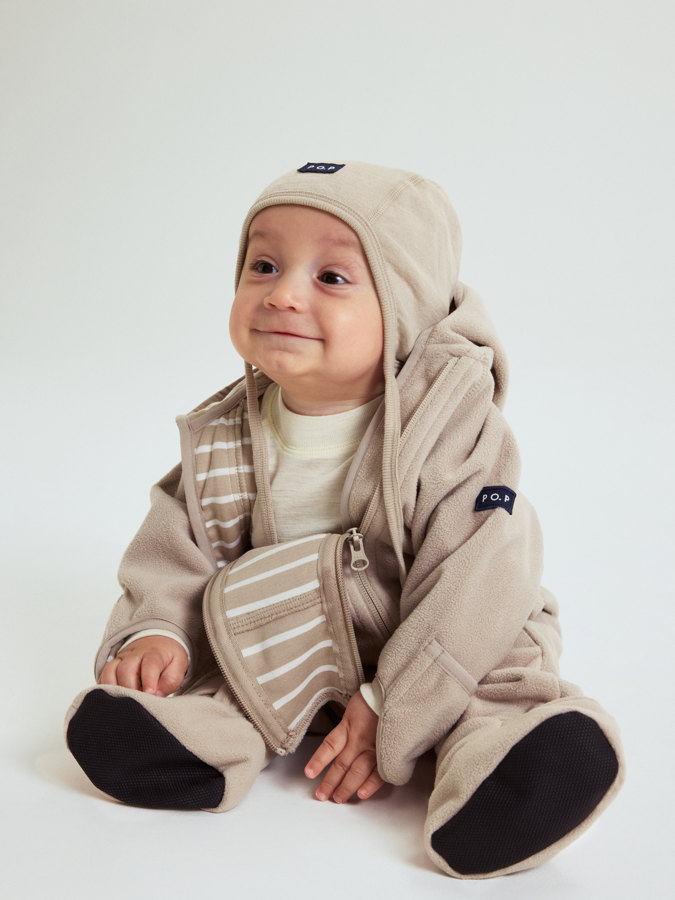 Vindtät vindfleeceoverall