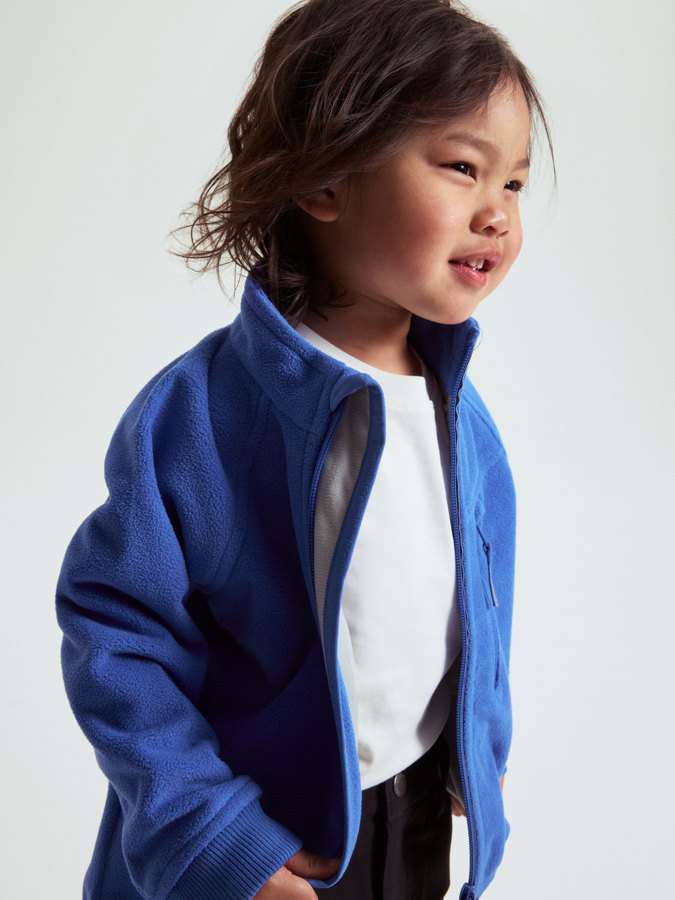 Vindtät vindfleecejacka