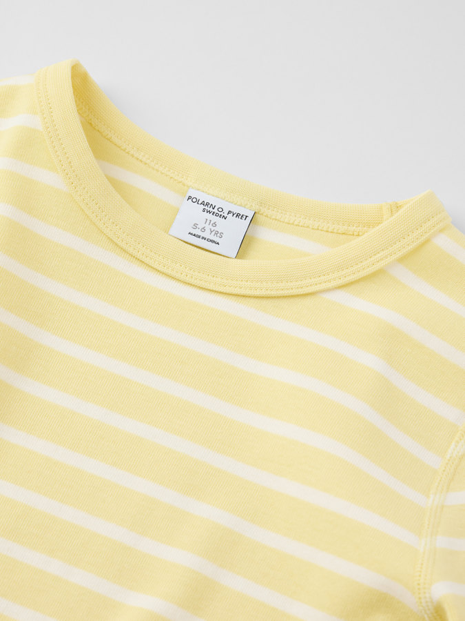 Långärmad t-shirt randig