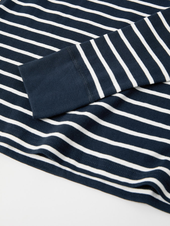 Långärmad vuxen t-shirt randig Långärmad vuxen t-shirt randig