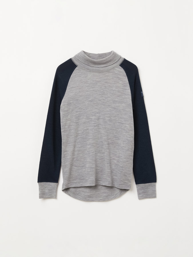 Polotröja merinoull Polotröja merinoull