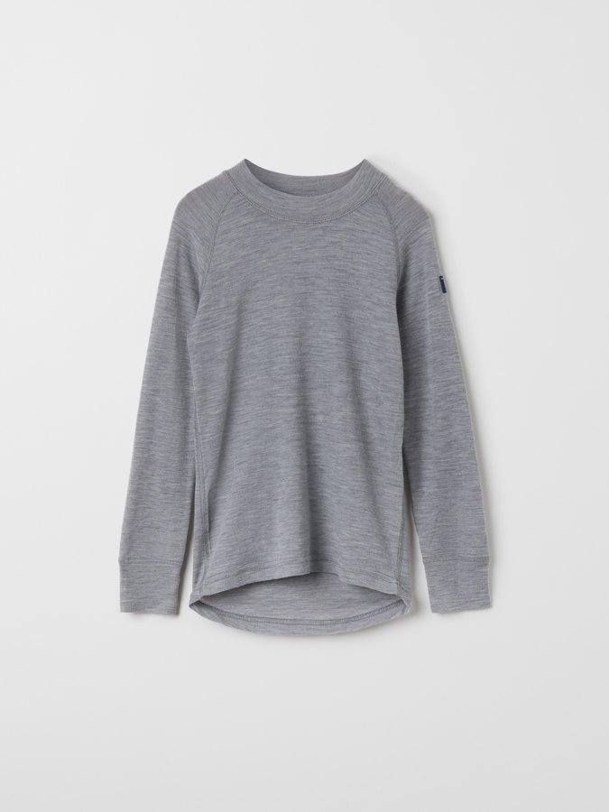 Långärmad tröja merinoull Långärmad tröja merinoull