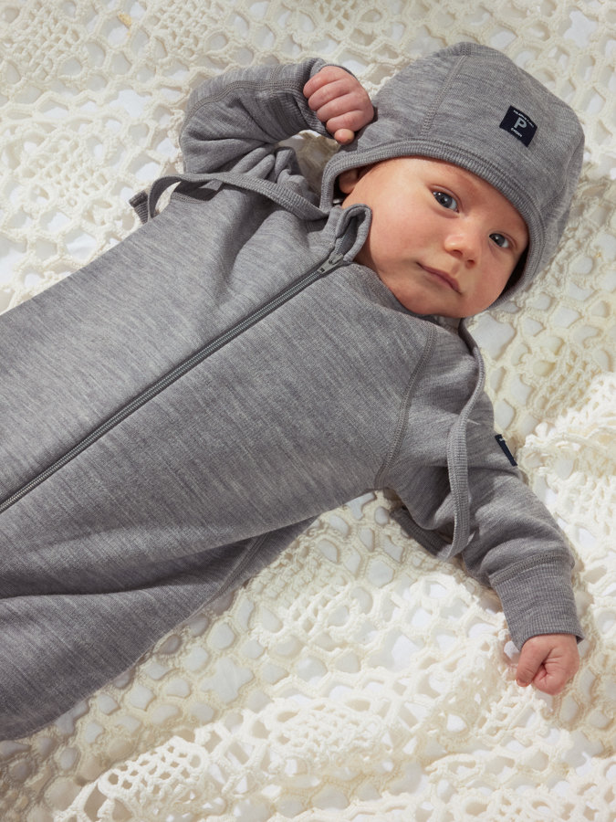 Overall ullfrotté i merino Overall ullfrotté i merino