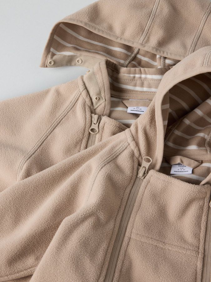 Vindtät vindfleeceoverall Vindtät vindfleeceoverall