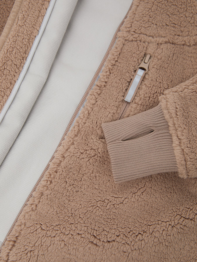 Vindtät pilefleecejacka