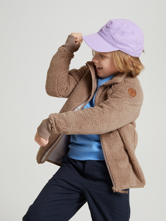 Vindtät pilefleecejacka Vindtät pilefleecejacka