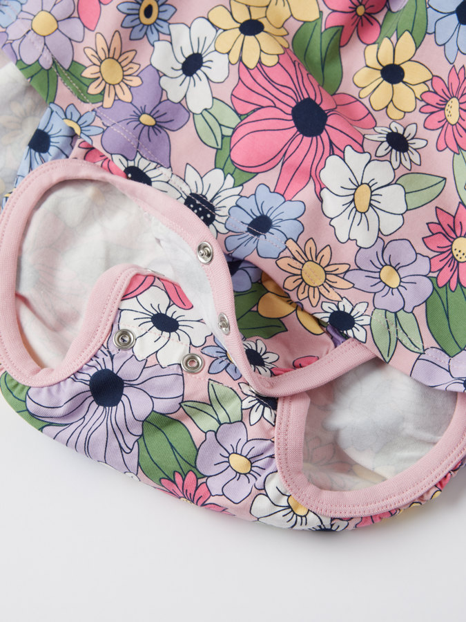 Klänningsbody blommor Klänningsbody blommor