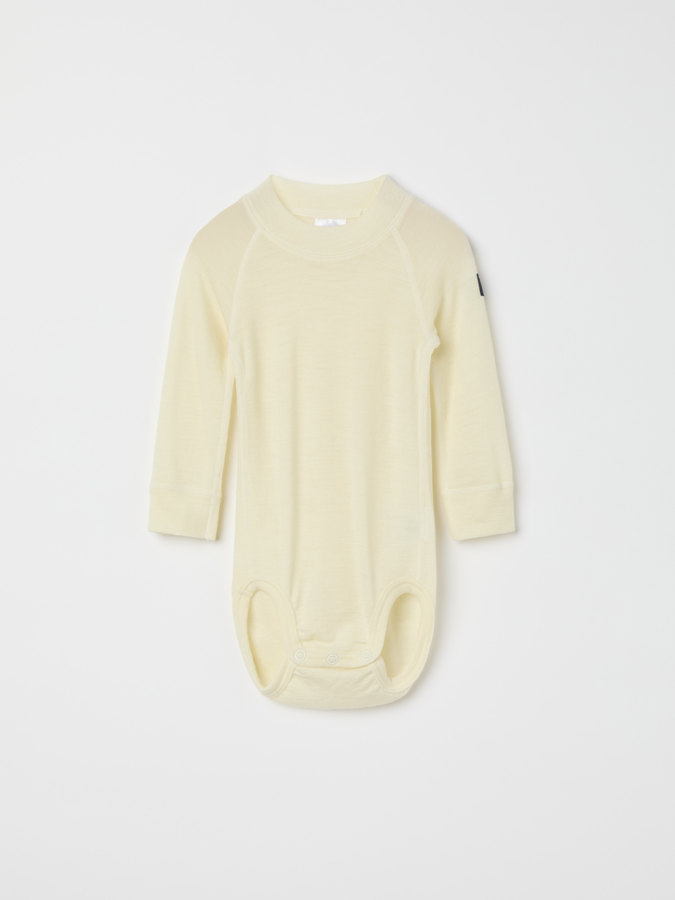 Långärmad body merinoull Långärmad body merinoull