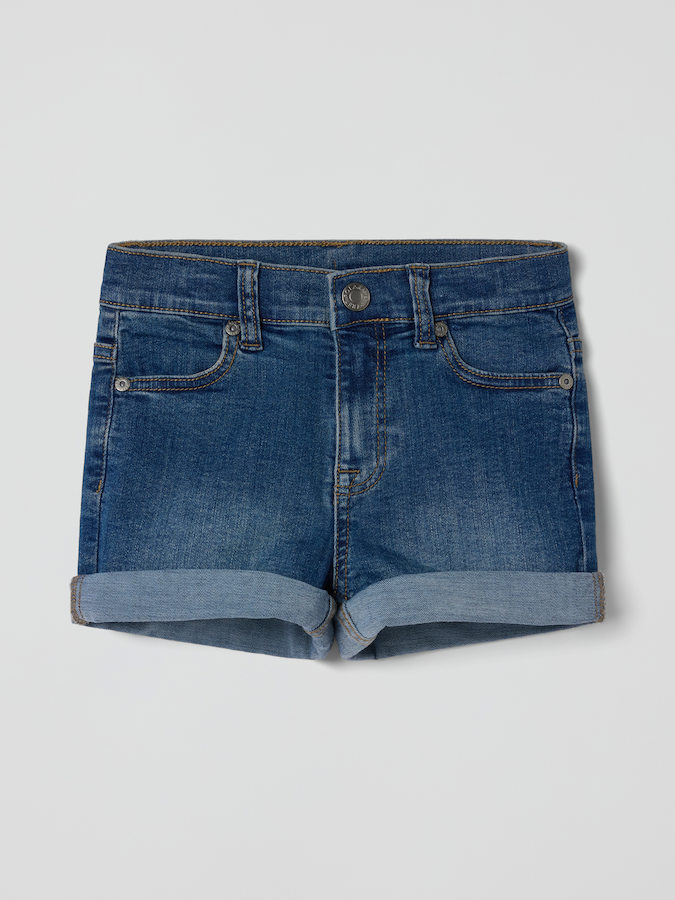 Jeansshorts med fickor