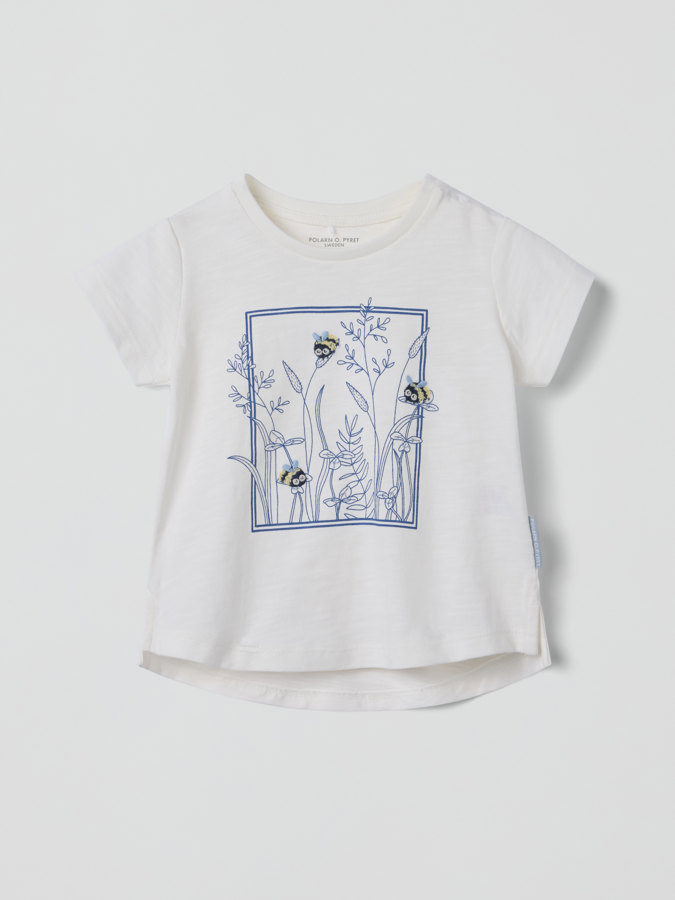 Kortärmad tröja blommor Kortärmad tröja blommor