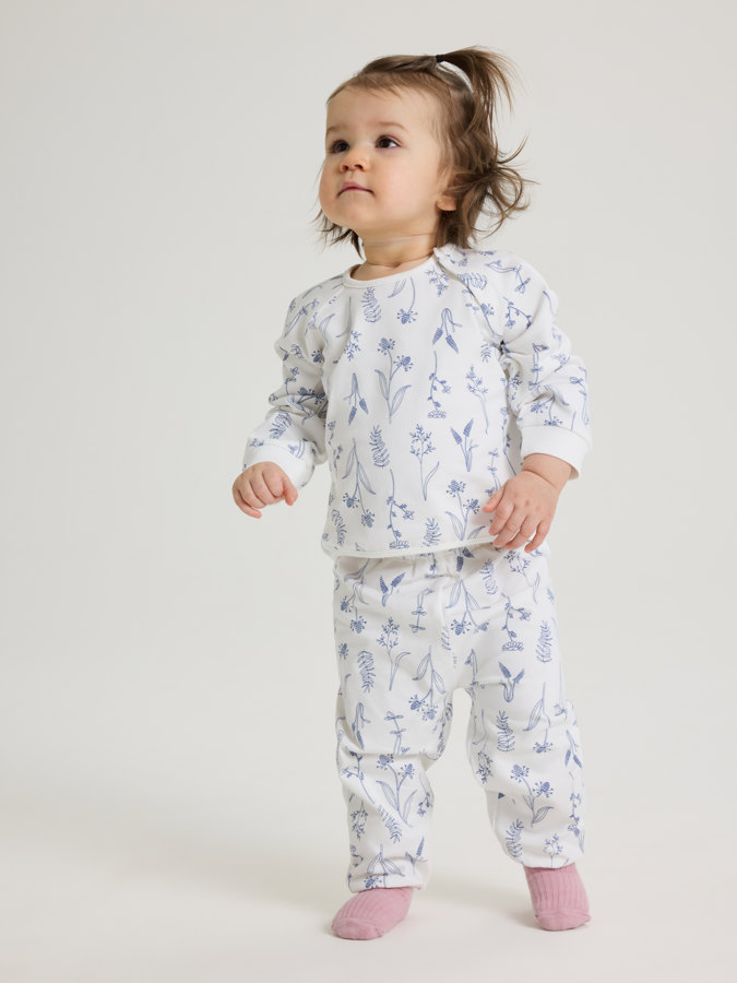 Sweatshirt byxa blommor Sweatshirt byxa blommor