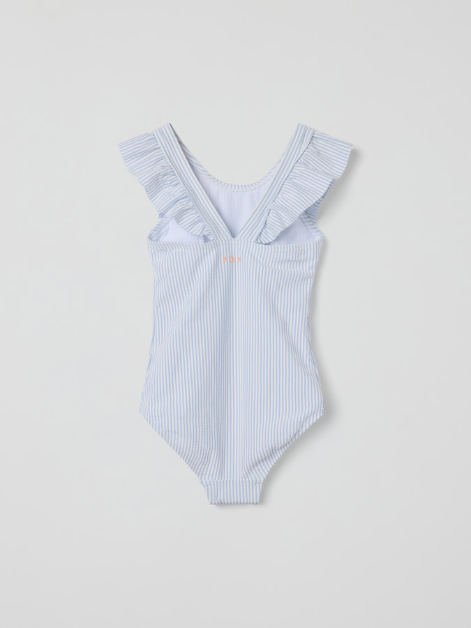 Baddräkt randig Baddräkt randig