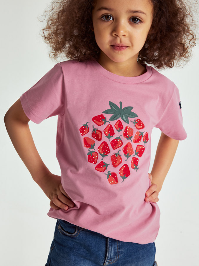 T-shirt jordgubbe