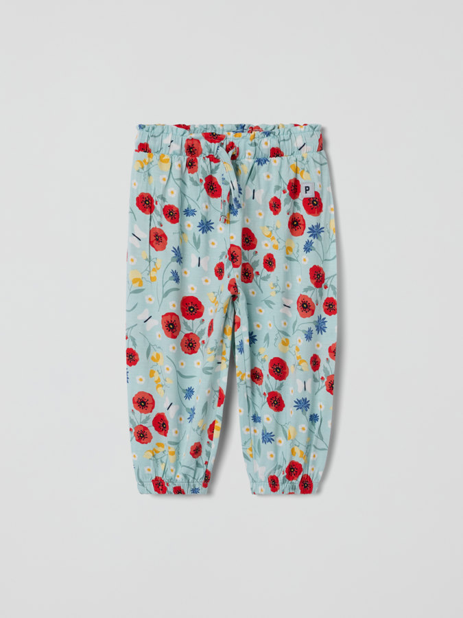 Byxa blommig Byxa blommig