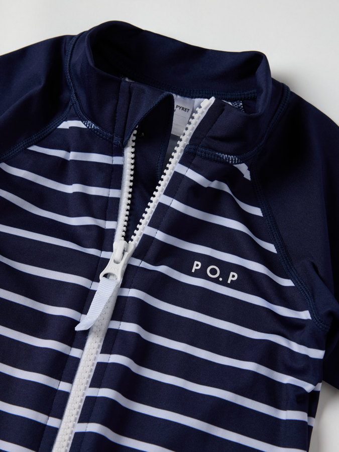 Kortärmad UV-dräkt randig Kortärmad UV-dräkt randig