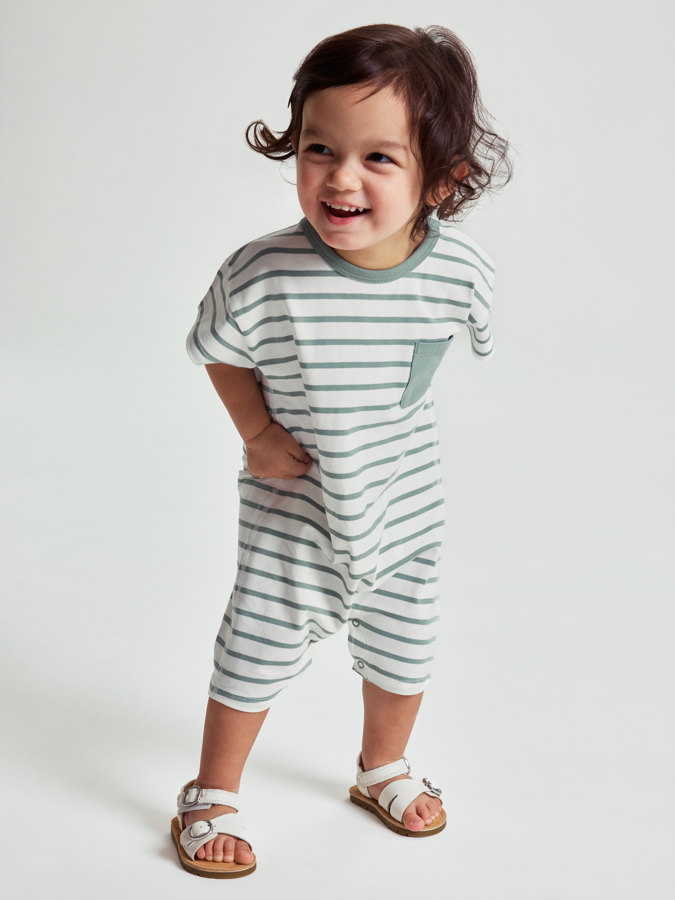 Playsuit randig