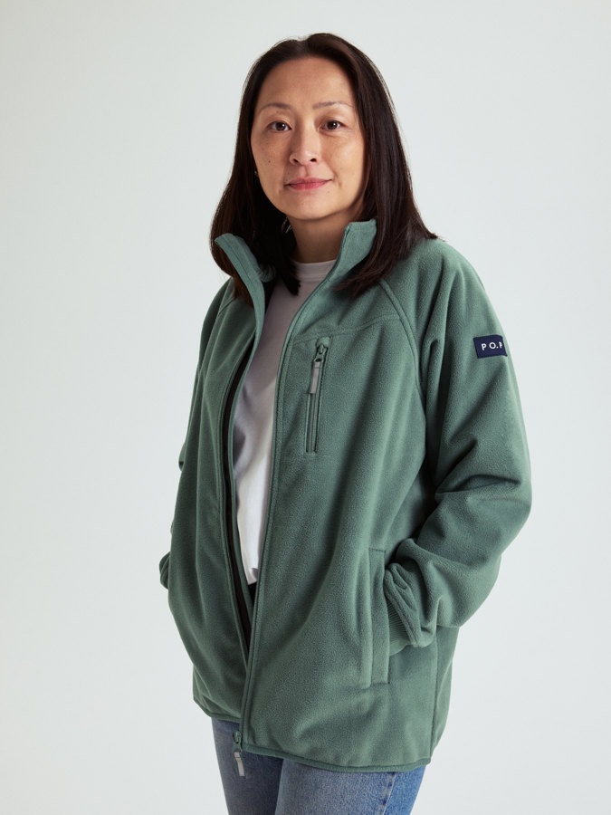 Vindtät vindfleecejacka vuxen Vindtät vindfleecejacka vuxen