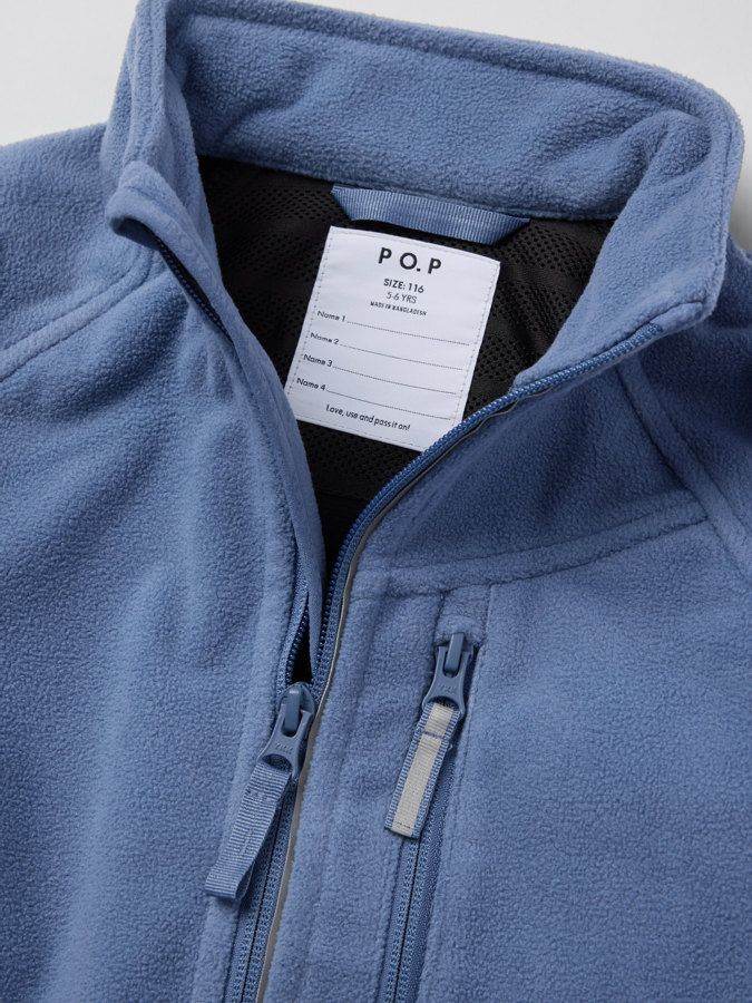 Vindtät vindfleecejacka Vindtät vindfleecejacka