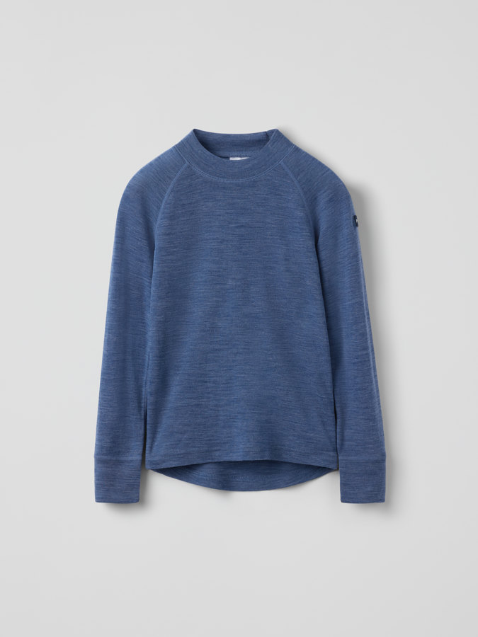Långärmad tröja merinoull Långärmad tröja merinoull