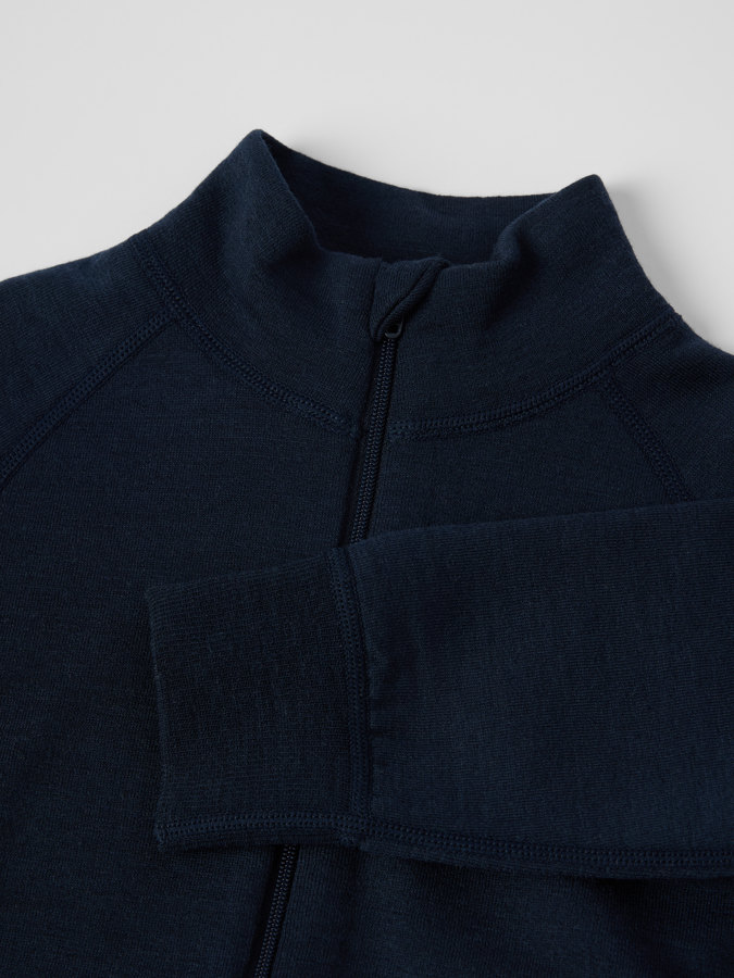 Jacka ullfrotté i merino Jacka ullfrotté i merino