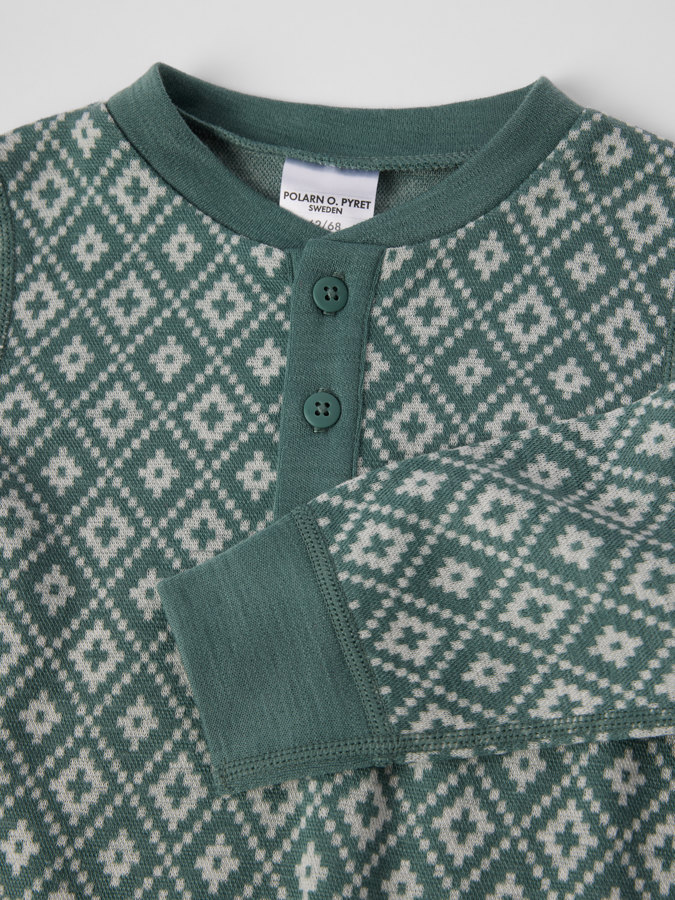 Overall merinoull jaquard