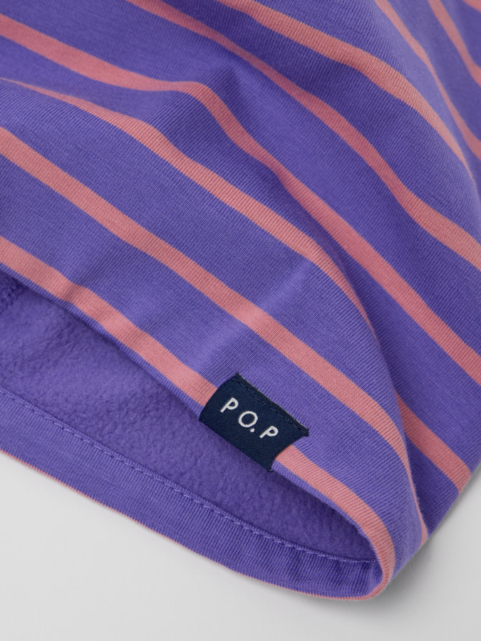 Trikåmössa fleecefodrad randig Trikåmössa fleecefodrad randig