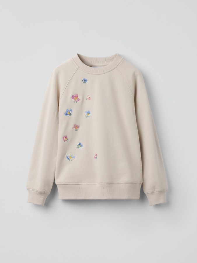 Sweatshirt blommor Sweatshirt blommor