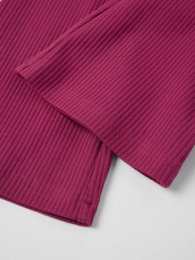 Ribbade leggings utsvängda ben Ribbade leggings utsvängda ben