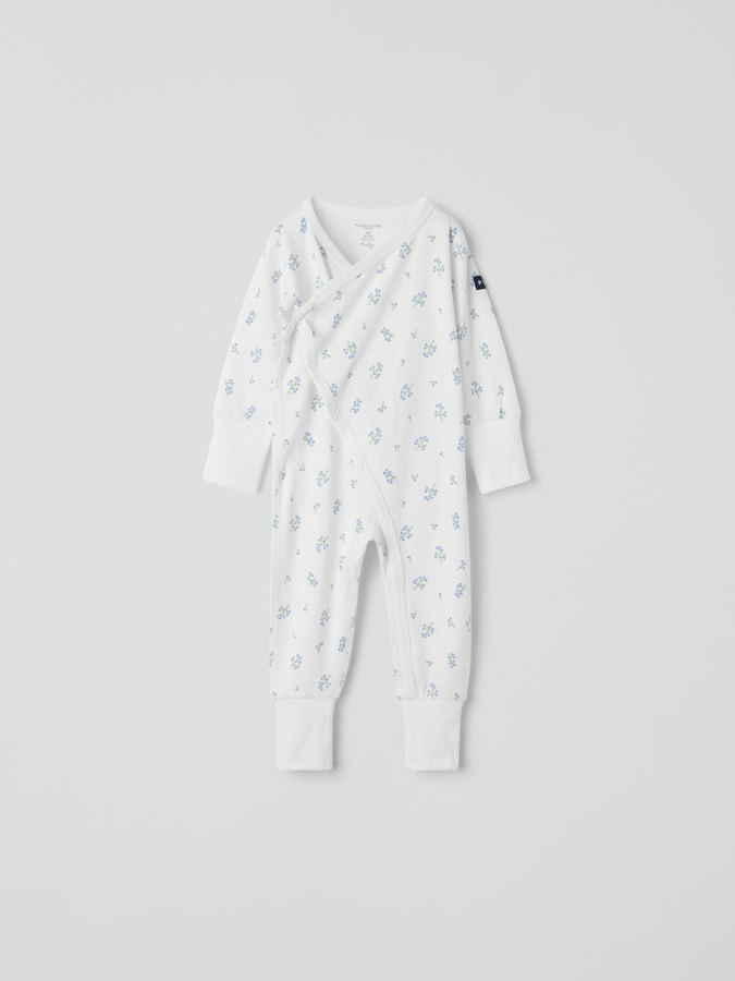 Omlottoverall blommig