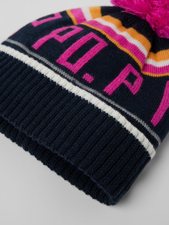 Stickad mössa ullmix Stickad mössa ullmix