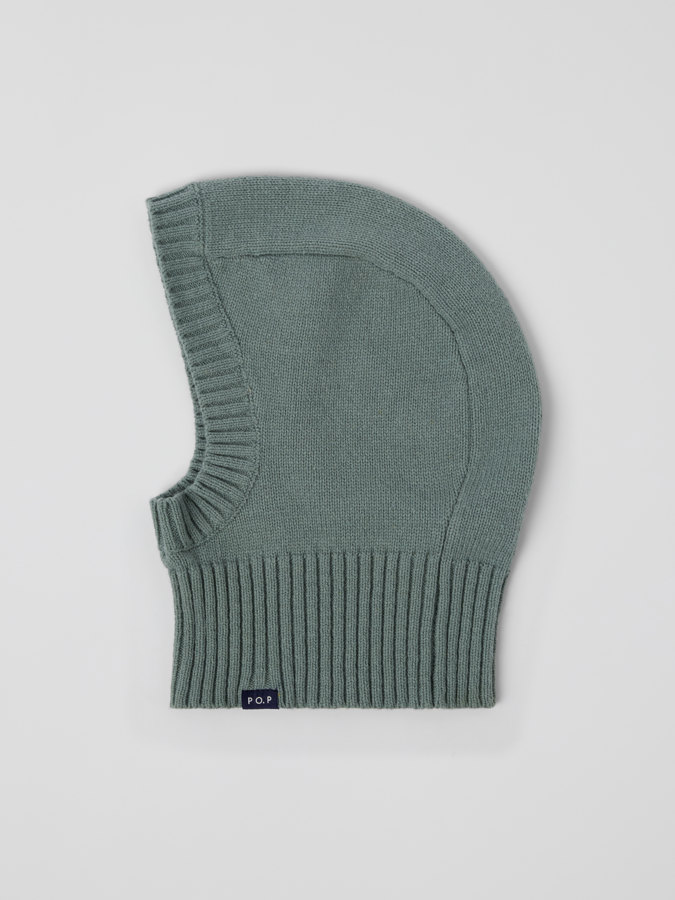 Stickad balaklava ullmix