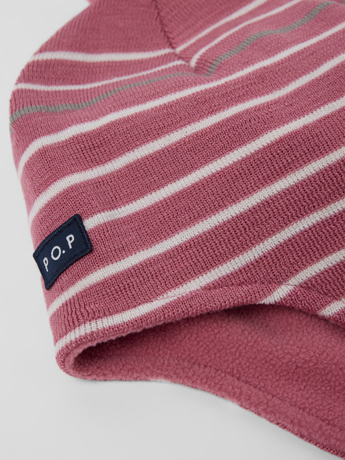 Vindät fleecefodrad mössa ullmix jaquard Vindät fleecefodrad mössa ullmix jaquard