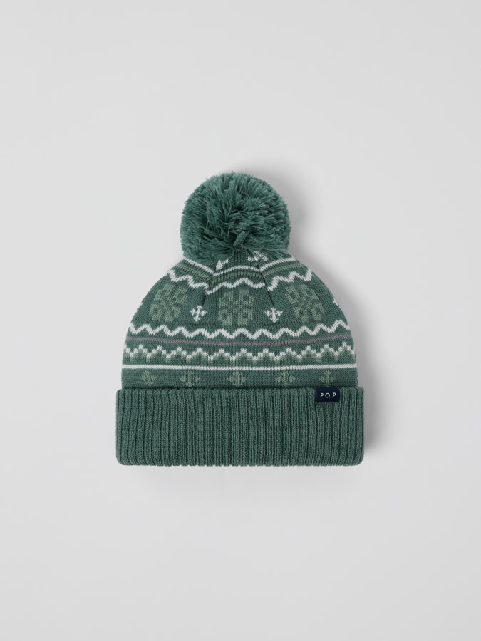 Vindtät fodrad mössa jaquard Vindtät fodrad mössa jaquard