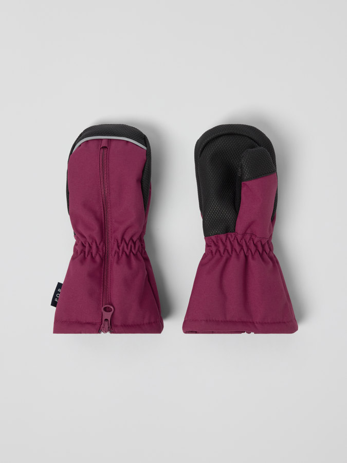 Vadderade vantar dragkedja