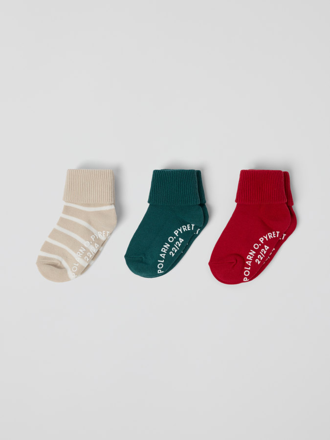 3-pack halkstrumpor