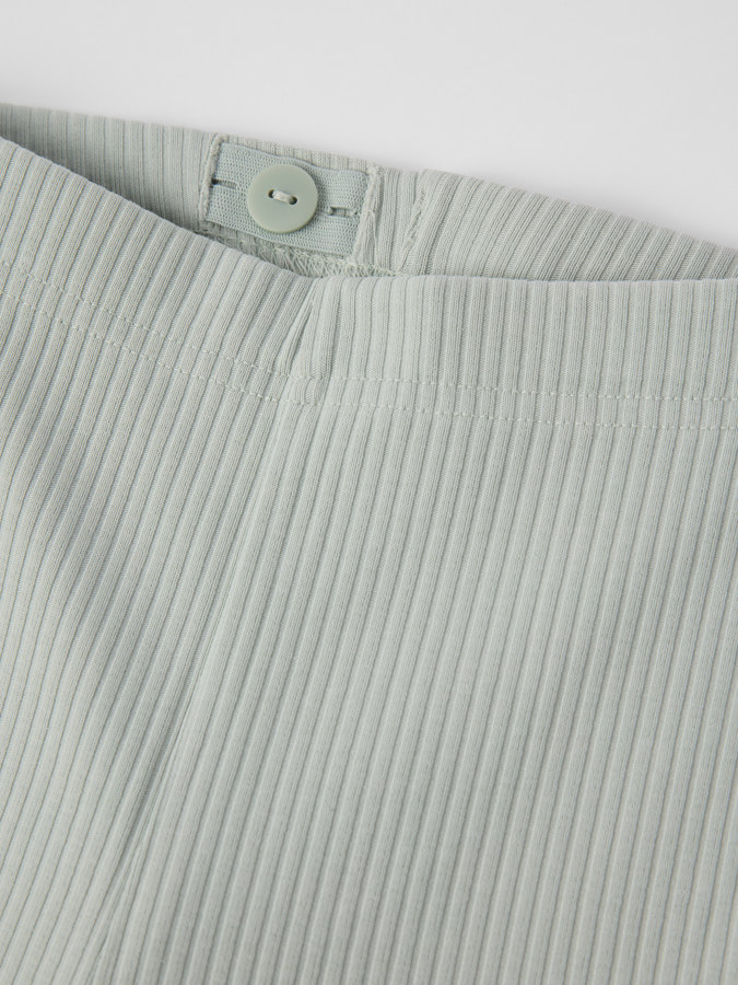 Ribbade leggings utsvängda ben Ribbade leggings utsvängda ben