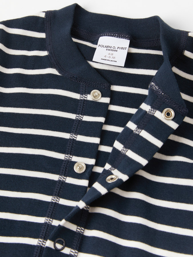 Trikåoverall randig Trikåoverall randig