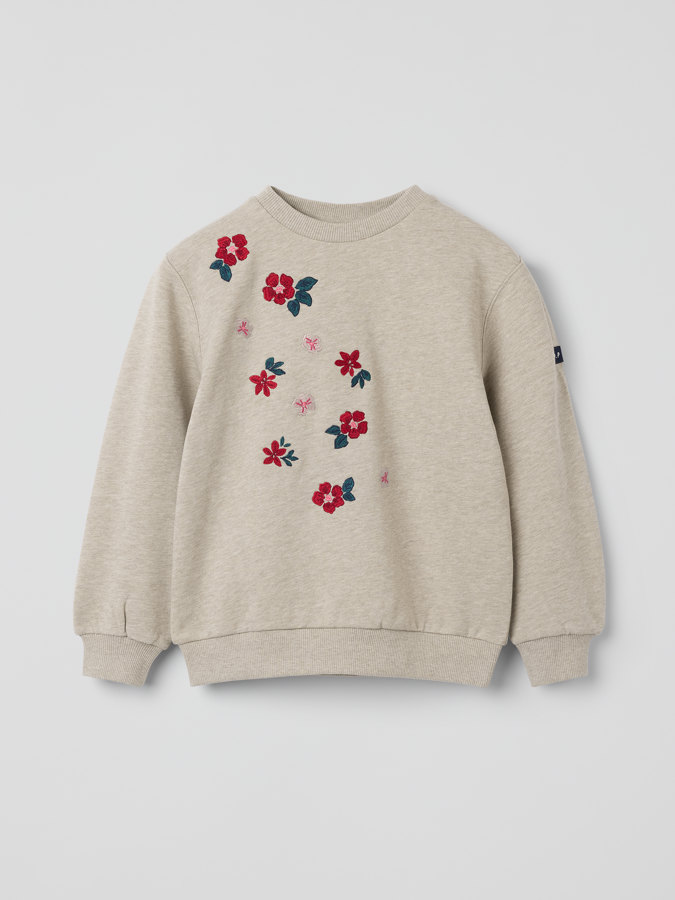 Sweatshirt blommor