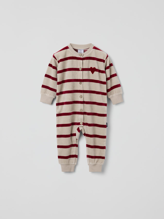 Velouroverall randig Velouroverall randig