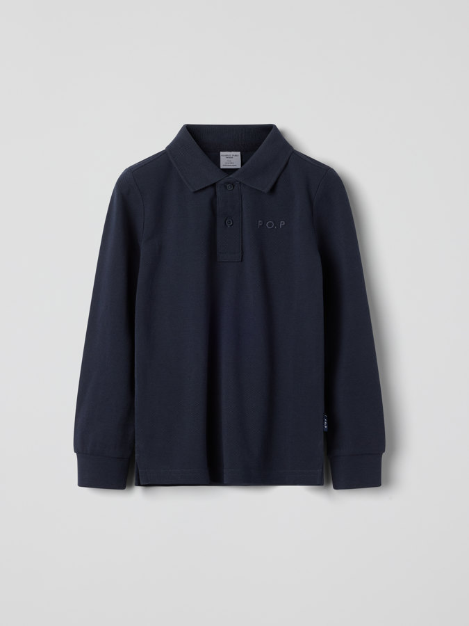 Långärmad pikétröja Långärmad pikétröja