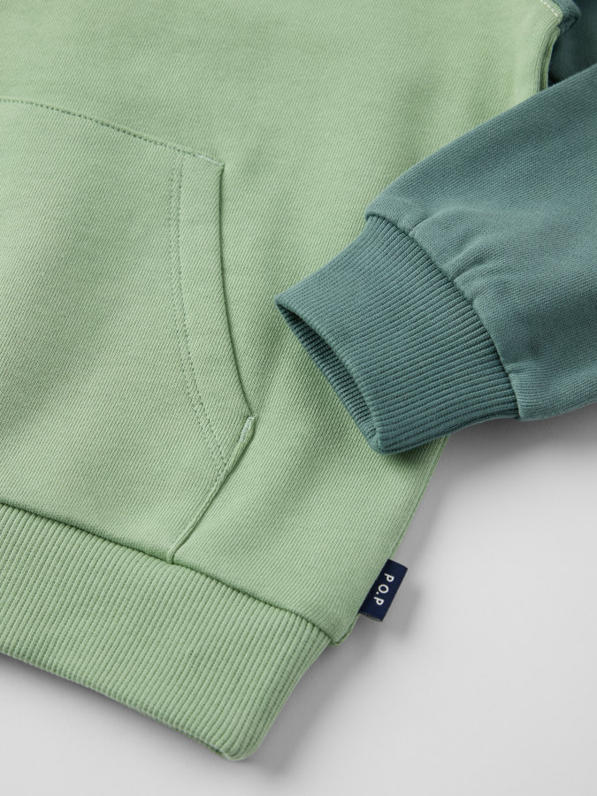 Sweatshirt med ficka