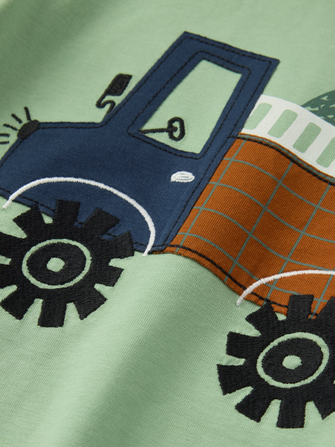 Långärmad t-shirt bilar