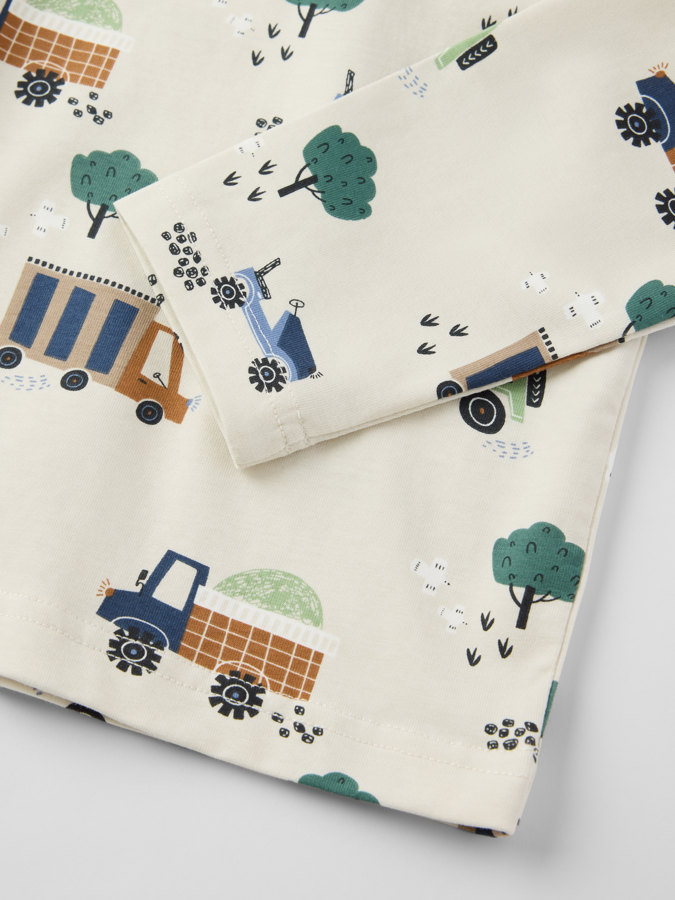 Långärmad t-shirt bilar Långärmad t-shirt bilar