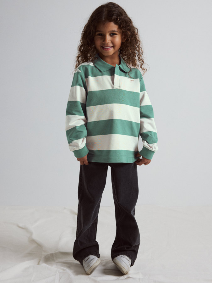 Långärmad rugbytröja