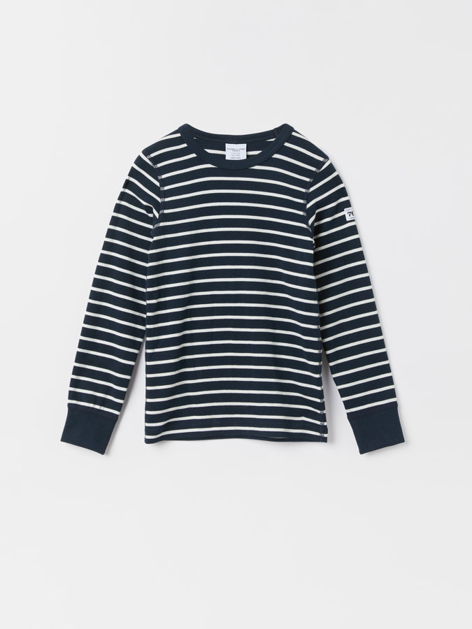 Långärmad t-shirt randig Långärmad t-shirt randig