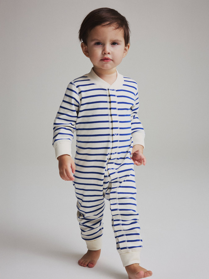 Trikåoverall randig Trikåoverall randig