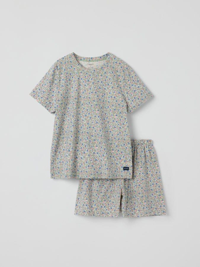 Pyjamas blommig vuxen
