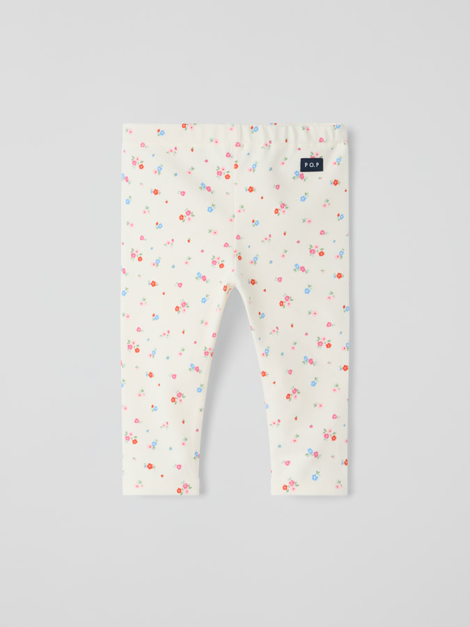 PLAY leggings baby blommiga