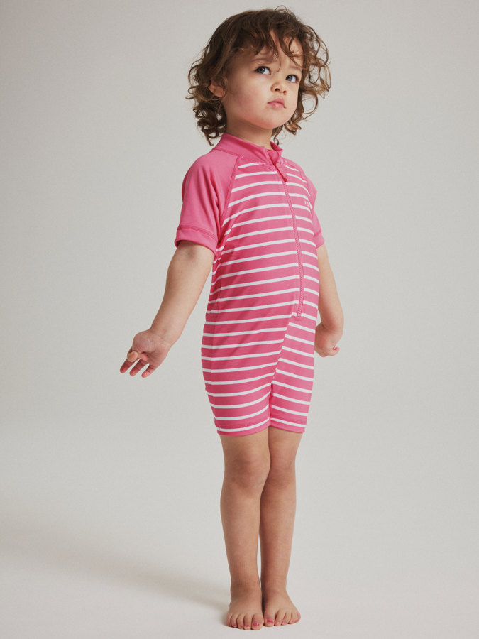 Kortärmad UV-dräkt randig Kortärmad UV-dräkt randig