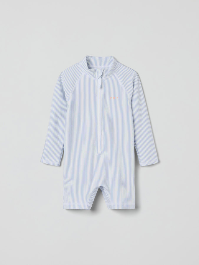 Långärmad UV-dräkt randig Långärmad UV-dräkt randig